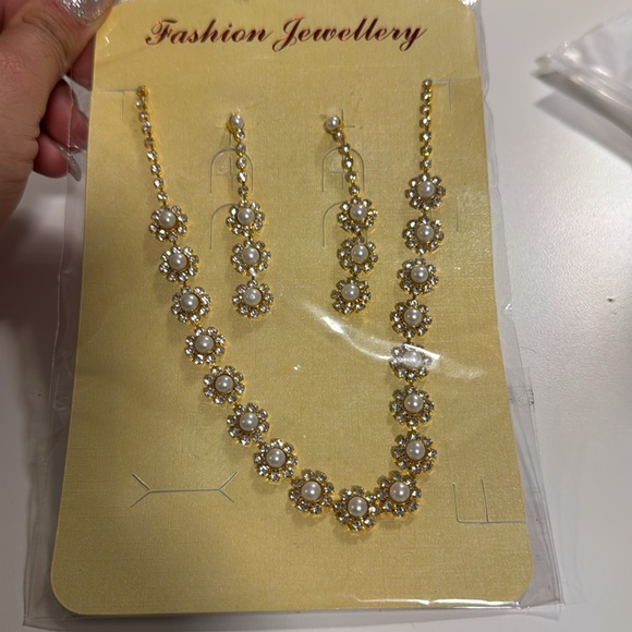 Bridal jewelry diamond necklace - Picture 6 of 6